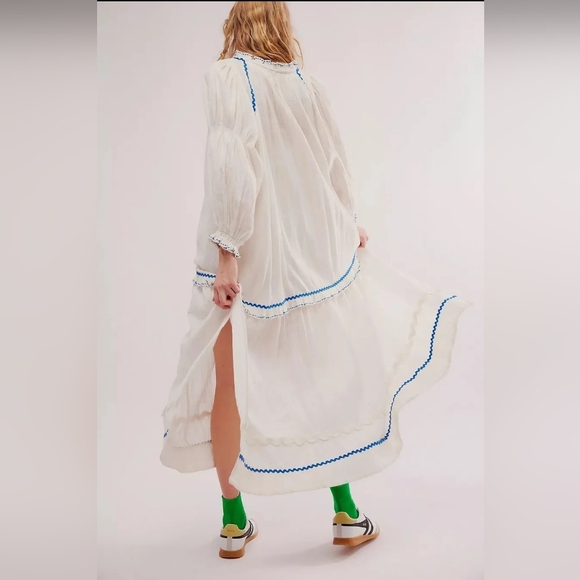 FREE PEOPLE  Style withThank Me Later Midi Dress - Picture 2 of 3